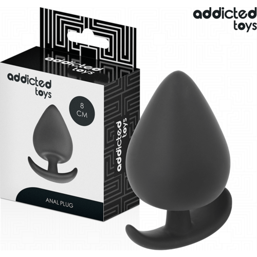 Plug Anal Addicted Toys Talla L 8 cm iz medicinske silikona