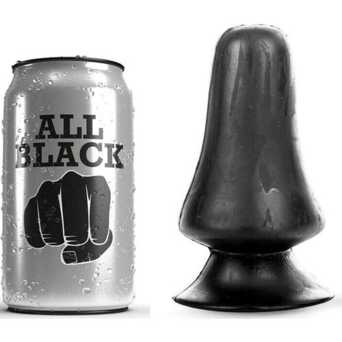 Plug anal ALL BLACK 12 CM za udobno analno zadovoljstvo