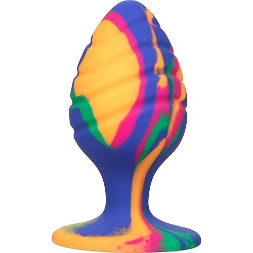 Analni čep CALEXOTICS Cheeky Largue Swirl z ventuso