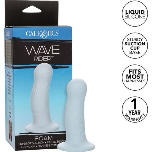 Analni Plug CALEXOTICS Wave Rider Foam z valovito teksturo