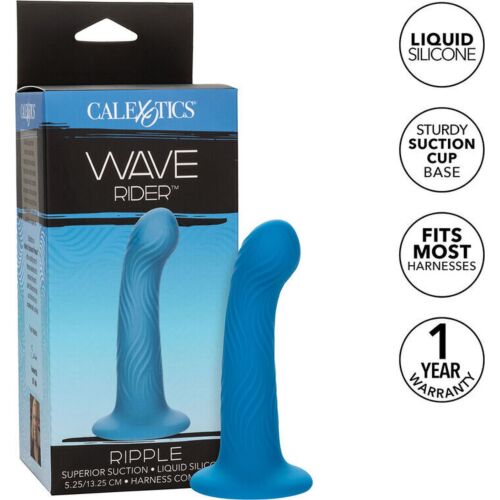 Analni vtič CALEXOTICS Wave Rider Ripple z ventuzo