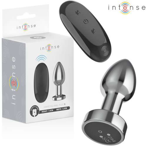 Plug Anal Plug INTENSE s kontrolerjem in 10 načini vibracij