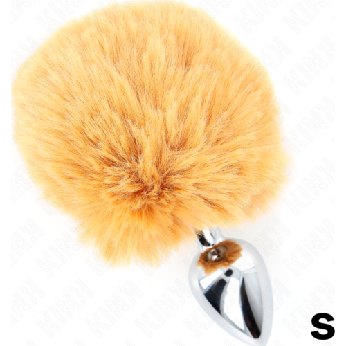 Plug anal KINK z umetnim repom 7x3 cm