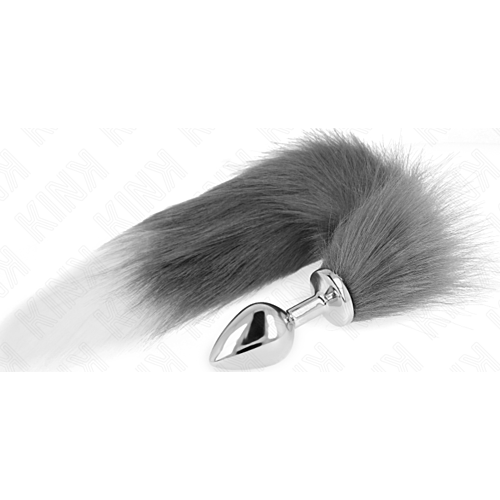 Plug anal KINK M z umetnim repom