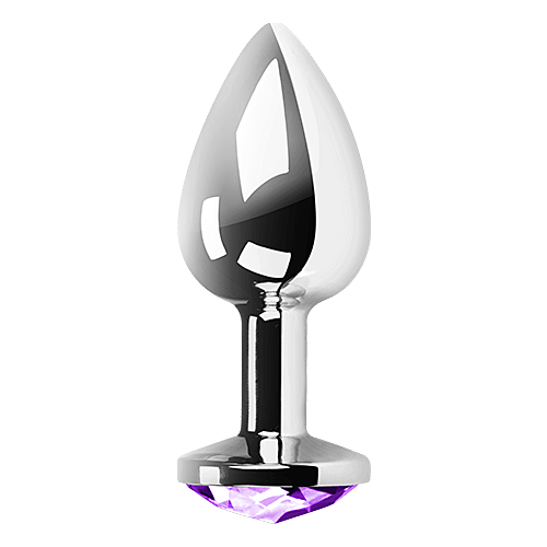 Analni plug SECRETPLAY LILA S - Stimulacija s koničnim oblikovanjem