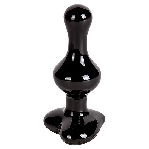 Analni čep S Pleasures Crystal STELLA z obliko srca