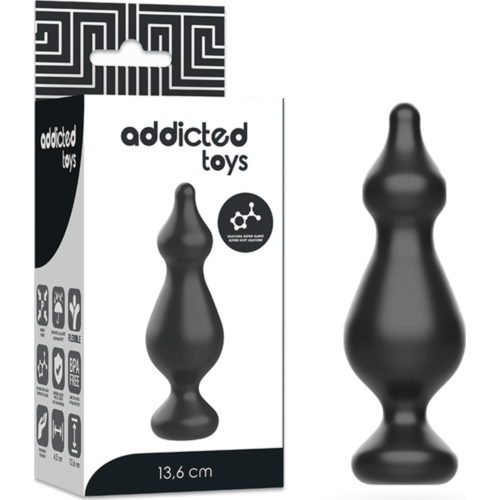 Analni plug Addicted Toys 13.6 cm za začetnike