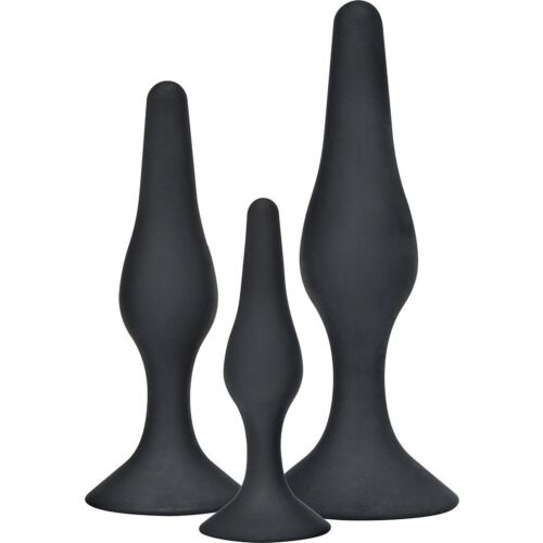 Analni plugi TOYJOY Curvy Companions | 3 različne velikosti