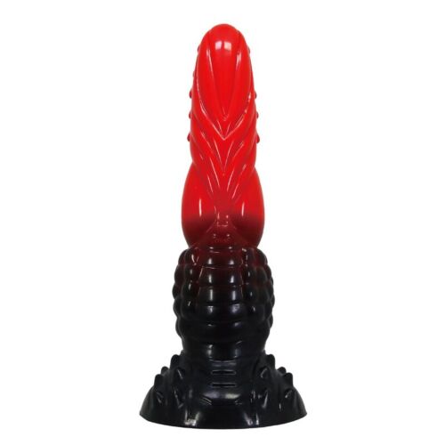 Dildo POWER MONSTERS FIRE DRAGON z močnim sesalcem