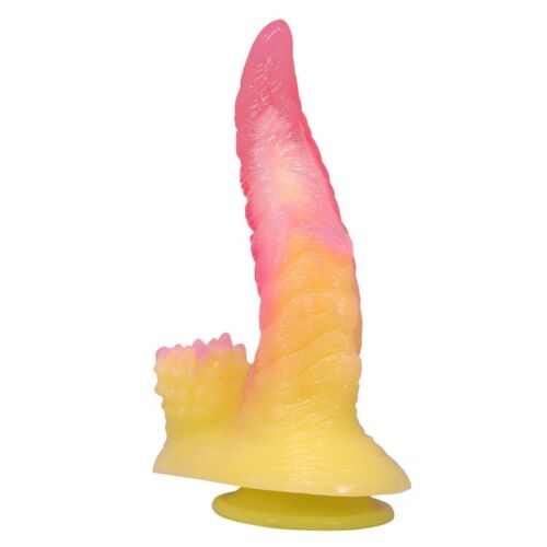Dildo POWER MONSTERS RIPPLIED MONSTER z sesalno skodelico
