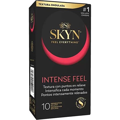 Kondomi SKYN Intense Feel z valovito teksturo
