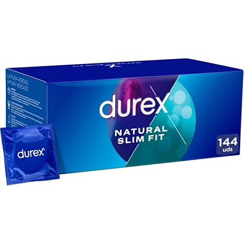 Kondomi DUREX NATURAL SLIM FIT BASIC 144 enot
