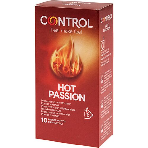 Kondomi Control Hot Passion z učinkom toplote