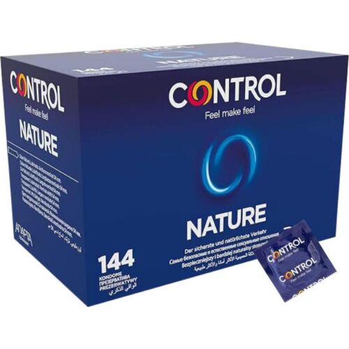 Kondomi CONTROL CONDOMS Nature 144 enostavna namestitev