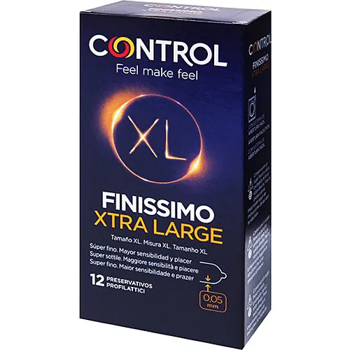 Kondom Control Finissimo XL 12 Kosov