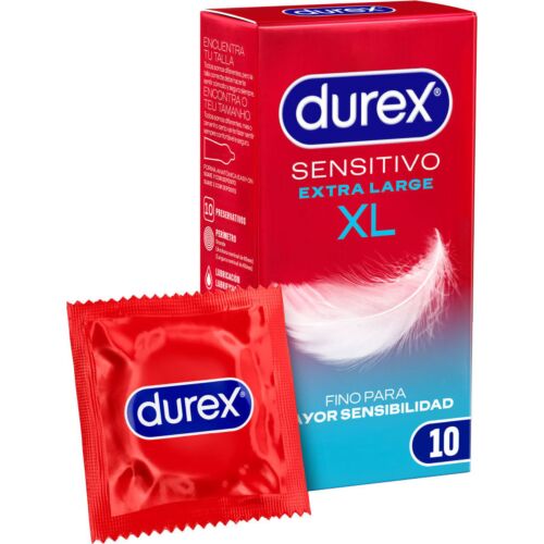Kondomi Durex Sensitivo XL - Tanek in večji za udobje