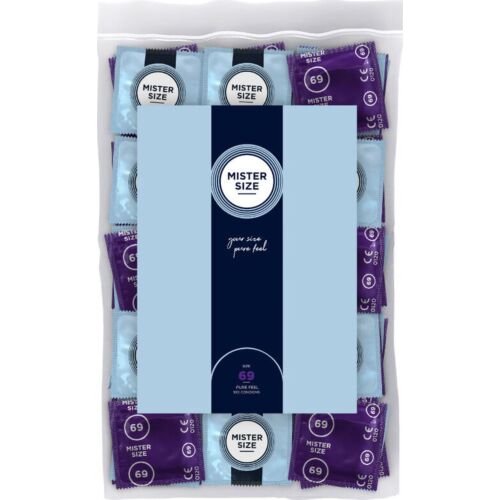 Kondomi MISTER SIZE XXXL 69 mm za težje penise