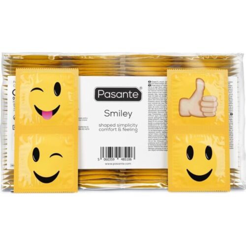 Kondomi Pasante Smiley 144 Uds z zabavnimi obrazi