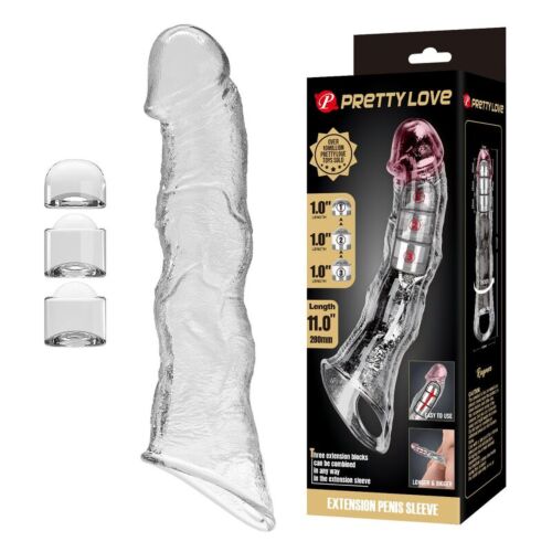 Nastavek za penis PRETTY LOVE 28 cm
