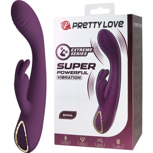Vibrator Pretty Love Emma z stimulatorkom