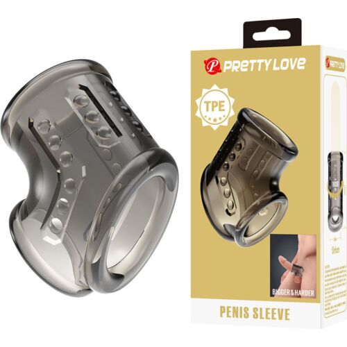 Ovoj za penis Pretty Love s teksturirano zasnovo
