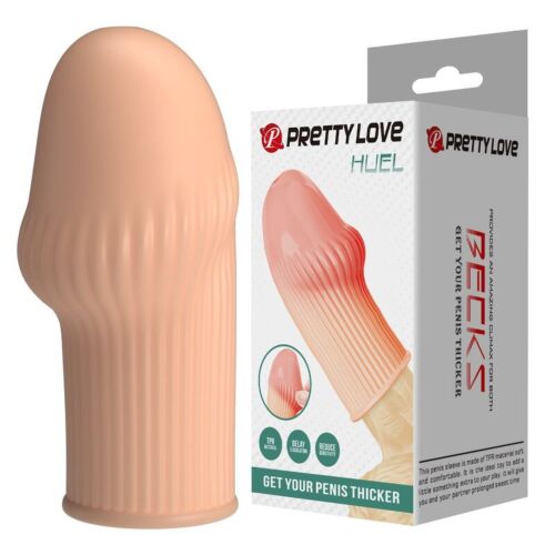 PRETTY LOVE - Debelejša prevleka za penis