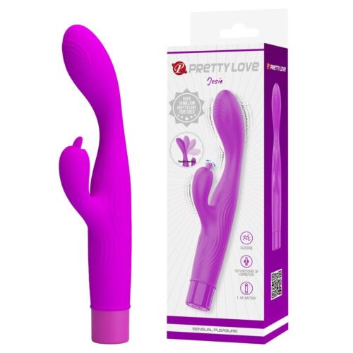 HIGH TECH JENE Vibrator z dvojno stimulacijo