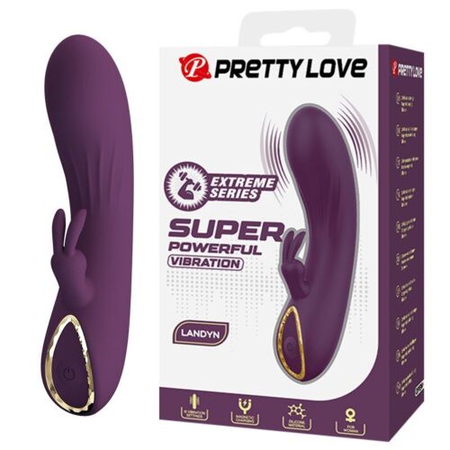 Vibrator HIGH TECH PRETTY LOVE LANDYN z 10 funkcijami