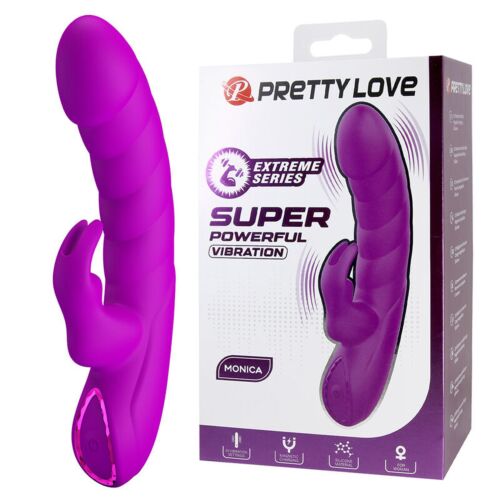 HIGH TECH Monica Vibrator z dvojno stimulacijo