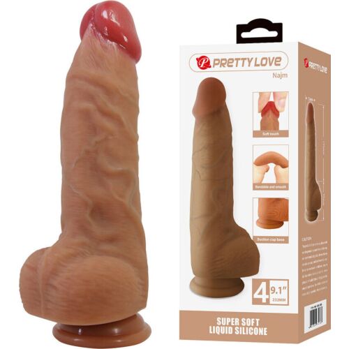 Dildo Pretty Love Najm z ventoso