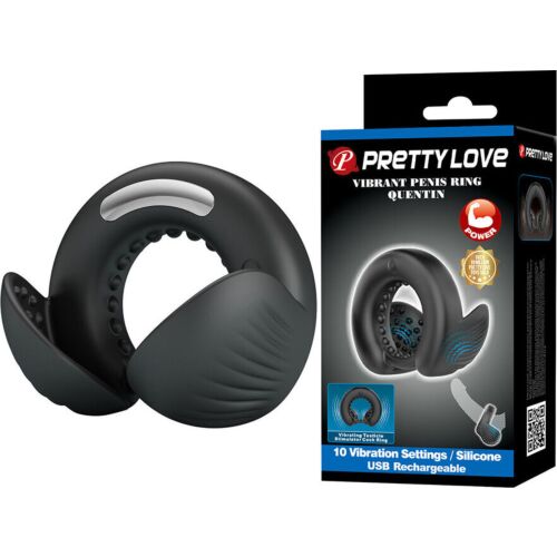 Obroč Pretty Love Quentin z stimulatom za moda