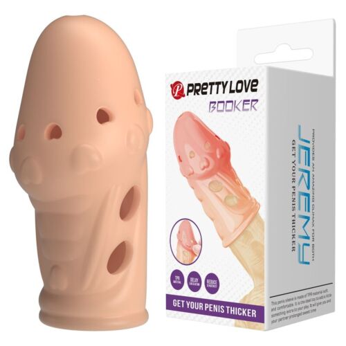 Obroč FOR HIM SOCKER Textured Penis Sleeve