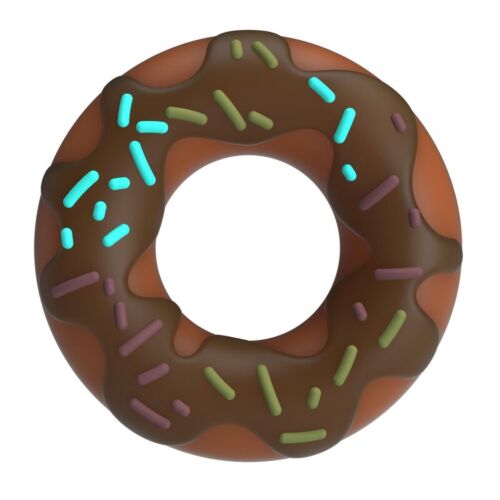 Obroč PRETTY LOVE SUPER DONUT z zabavnim dizajnom