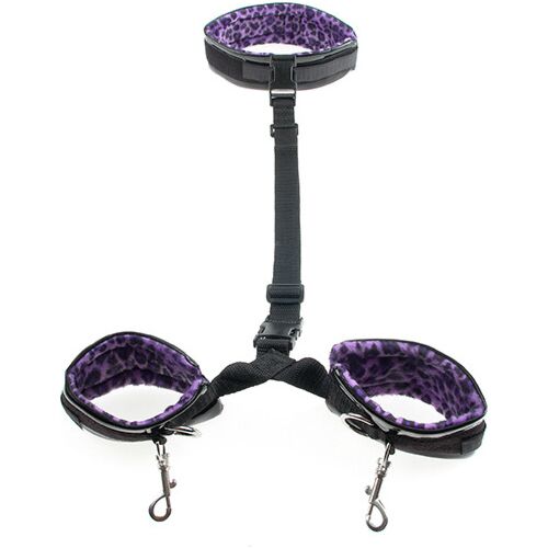Kit za bondage Pipedream Purple Cheetah