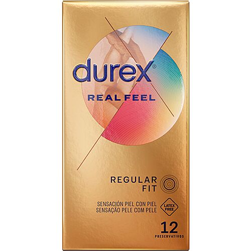 Kondomi Durex Real Feel brez lateksa, 12 kosov