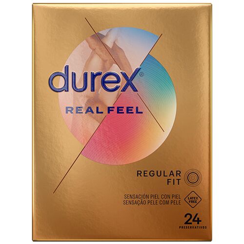 Kondomi Durex RealFeel 24 Kos - Naravna Izkušnja