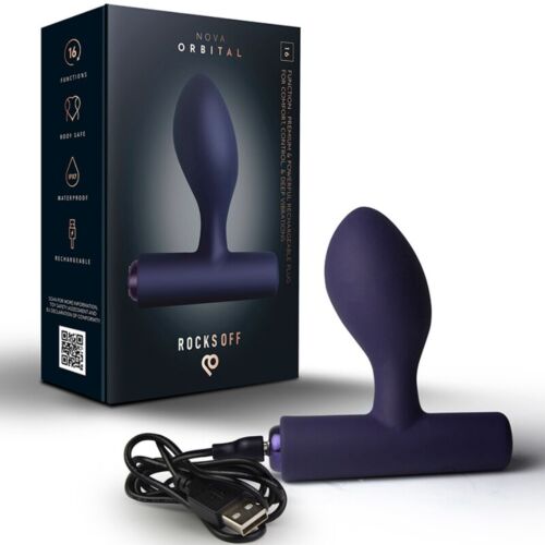 Analni vibrator ROCKS-OFF NOVA ORBITAL z 16 funkcijami