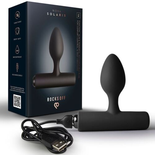 Analni vibrator ROCKS-OFF NOVA SOLARIS z 16 funkcijami