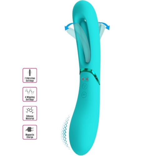 Vibrator ROMANCE LEXIE G-SPOT z dvojno stimulacijo