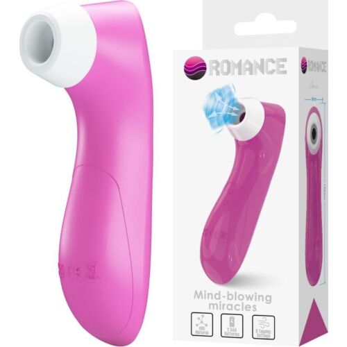 Sesalec Romance z roza pulzijo za klitoralno stimulacijo