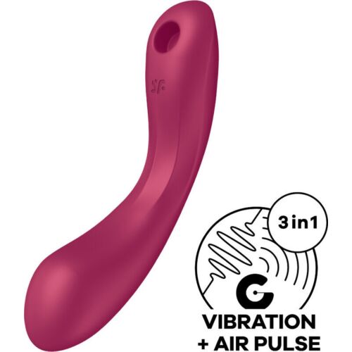 Sesalec Satisfyer Curve Trinity 1 z več funkcijami