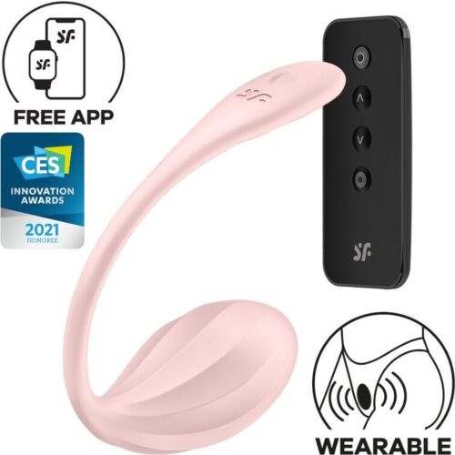 Vibrator SATISFYER Ribbed Petal z daljinskim upravljalnikom