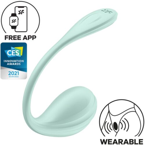 Vibrator Satisfyer Smooth Petal z aplikacijo