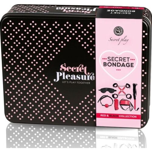 Set BDSM SECRETPLAY Red Collection s 6 kosi