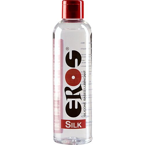 Lubrikant Eros Silk Silicone 250ml z dolgotrajno vlažnostjo