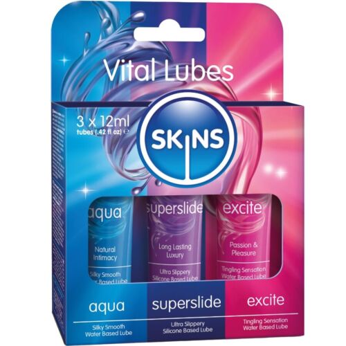 Kits lubrikantov SKINS VITAL LUBES 3 x 12 ml