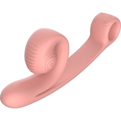 Vibrator SNAIL VIBE Curve z dvojno stimulacijo