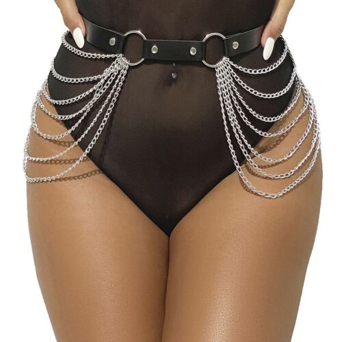 Pas SUBBLIME FETISH Chainbelt Black One Size