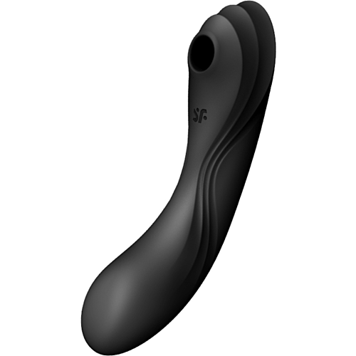 Vibrator Satisfyer Curvy Trinity 4 z zračnimi valovi