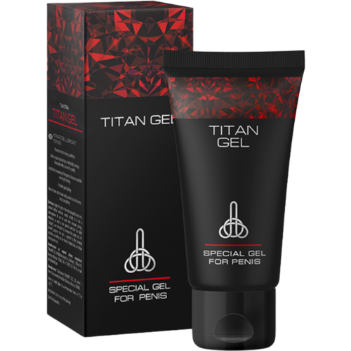 Lubrikant Titan Gel 50 ml z učinkom povečevanja